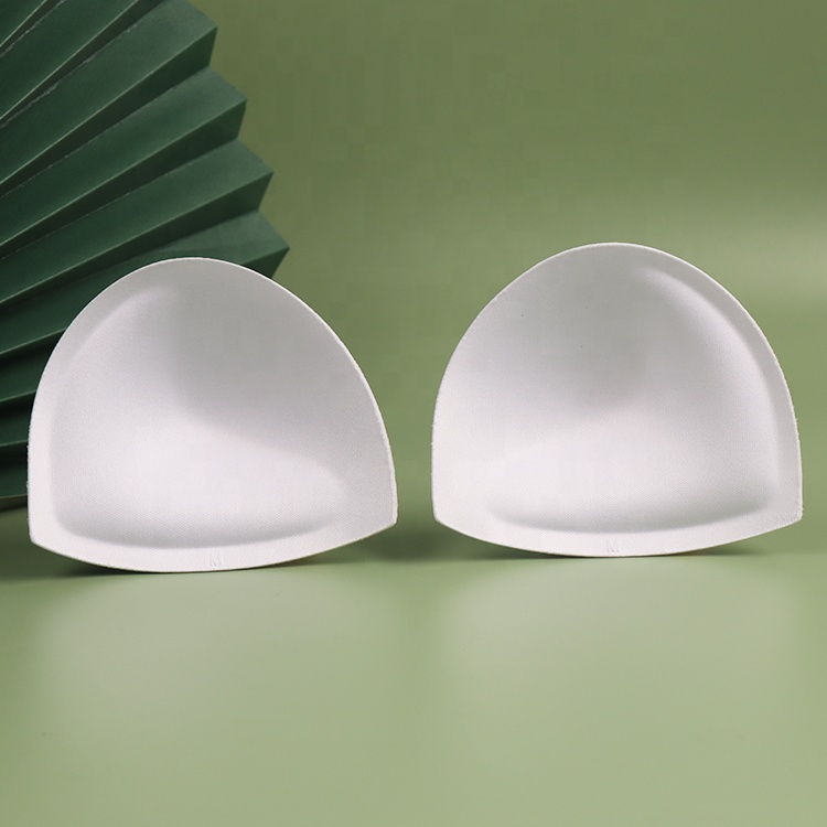 JHL656 white moulded cups on green fabric — supplier photograph