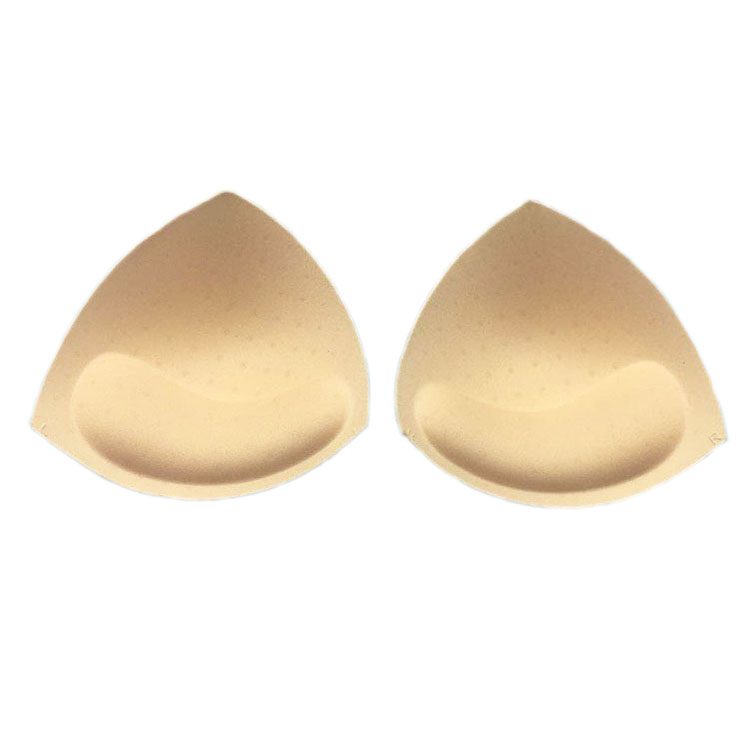 JH540 JINHONG JH540 Hot Selling Soft Removable Swimwear Bra Pads Push Adjustable Comfortable Free Size Triangle Bra Cup 1.5cm