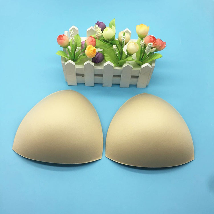 AD-BNS JINHONG AD-BNS Factory Direct Supply Women Sports Bra Breast Support Foam Cup Molded Sexy Triangle Soft Bra Pads 100% Polyester