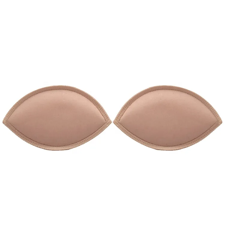JHL109 JINHONG JHL109 Seamless Underwear Inserts Olive-Shaped Chest Pads Removable Thickened Breathable Bra Nylon Accessory Intimates