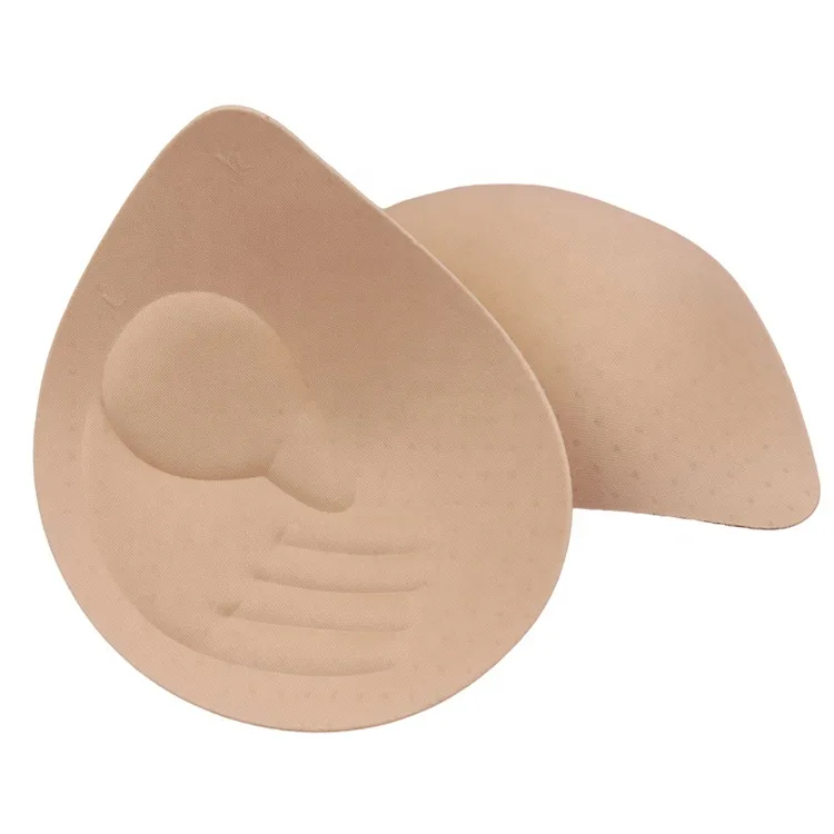 JHL450 JINHONG JHL450 Sponge Chest Pad Thickened Back Sports Bra Pad Push-up Yoga Wear Bra Swimsuit Bra Cups for Backless Dresses