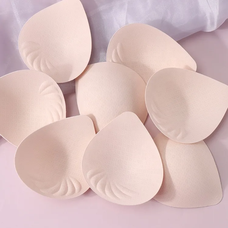 JHL699 JINHONG JHL699 Sexy Wholesale Thick Soft Foam 100% Polyester Push up Bra Pad Adjustable Boob Lift Cup for Women