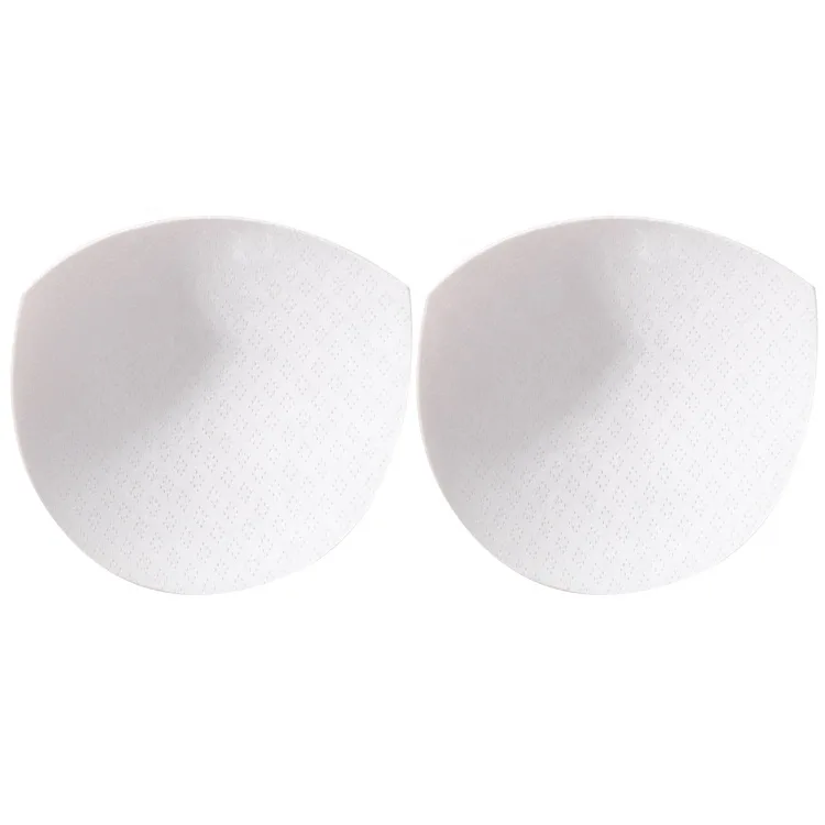 JHL412 JNHONG JHL412 S/M/L Soft Bra Insert Push-Up Cup Sponge Foam 100% Polyester Seamless Breathable Bra Pads 1CM Thickness Removable