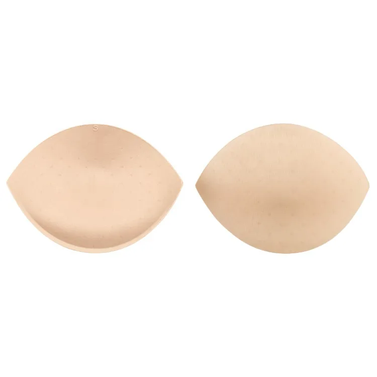 JHL359 JINHONG JHL359 Sports Bra Cup Inserts Comfortable Push-Up Foam Cups for Swimwear & Clothing Made Polyester Sponge OEM Available