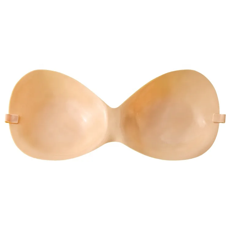 XB16 JINHONG XB16 One Piece Seamless Invisible Nipple Cover Breathable Strapless Medical Grade Lifting Wing Shape Front Closure