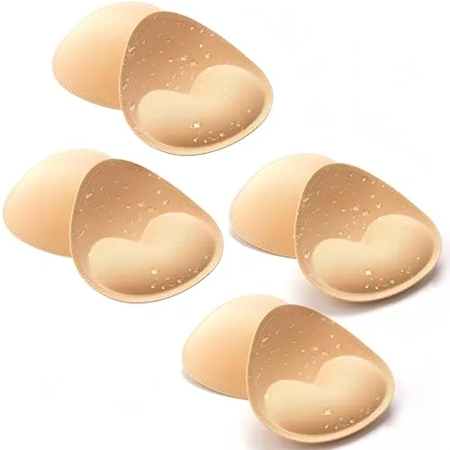 1601950974738 Waterproof Bra Inserts Adhesive Push up Breast Enhancer Non Removable Pads for Bikini Sports Swimwear