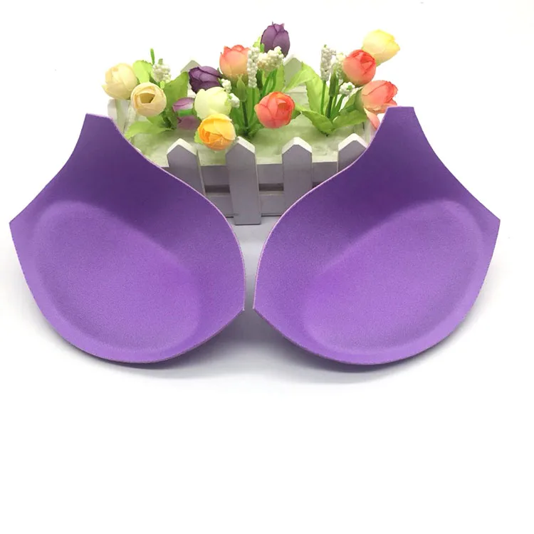 JH198 JINHONG JH198 Wholesale Women'S Sports Underwear Foam Cup for Bra Swimwear Yoga Bikini Sponge Bra Pad Cup