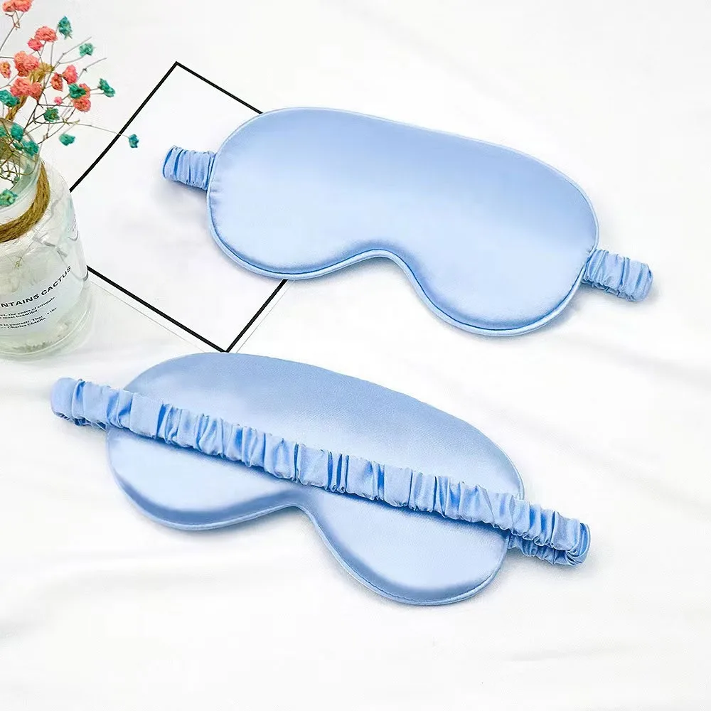 10000017346477 Wholesale Fashion Winter Cover Shade Travel Blindfold Eye Patch Lash Extension 3D Contoured Silk Satin Sleep Mask