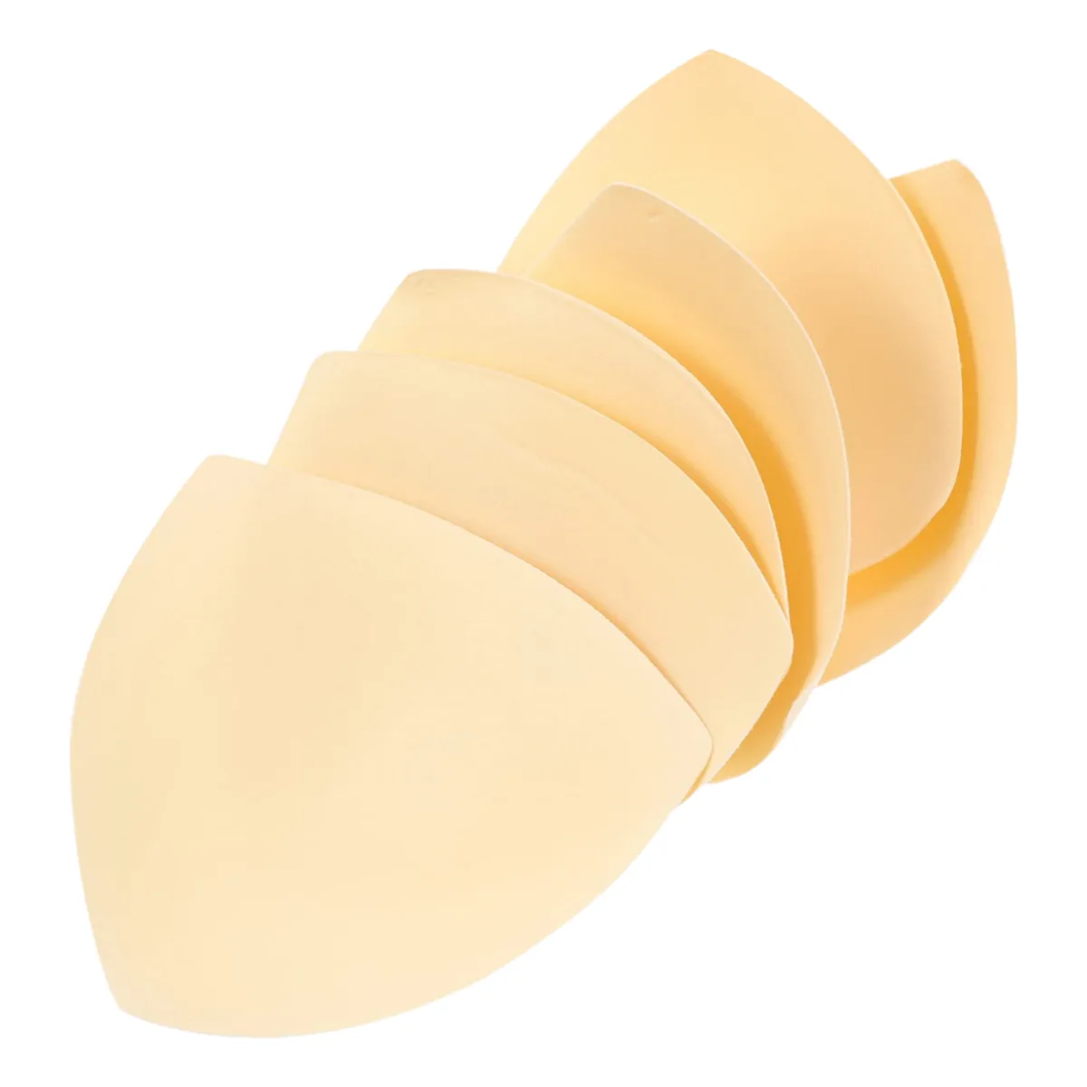 1601951153279 Women Cotton Push up Bra Pads Removable Inserts for Swimwear Sports Underwear 3 Pairs Skin Color