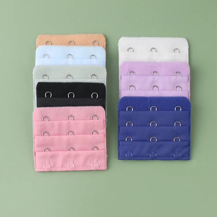 1601848320302 High Quality YUMING 12pcs 100% Polyester Hook Eye Tape Extensions Bra Underwear with Bra Buckle 7-Day Sample Lead Time Zhejiang