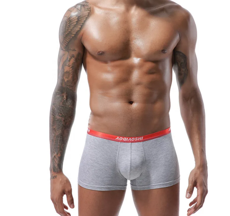 JHL267 Men's Underwear with Enlarged Pouch Removable Protection Cup Adjustable Sponge Pad (Spandex Cloth) for Male Comfort