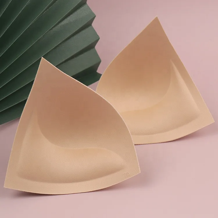 JHL667 JINHONG JHL667 100% Polyester Hot High End Breast Enhancer Push Foam Sponge Bra Cup Insert Woman Free Bra Pads