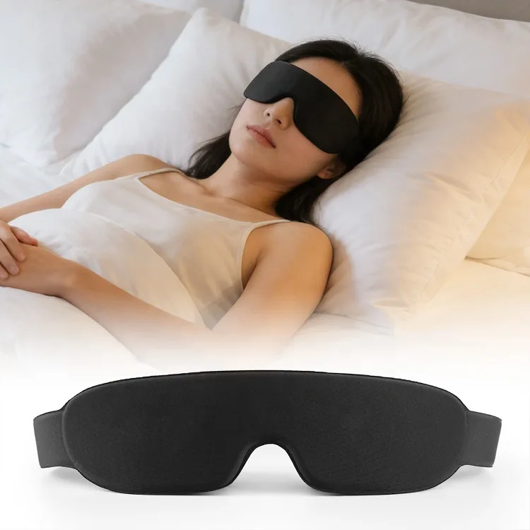 1601686244789 JINHONG 3D Foam Portable Easy-to-Carry Shield No-Trace Eye Mask-Four Seasons Use Travel-Friendly Detachable Microgravity