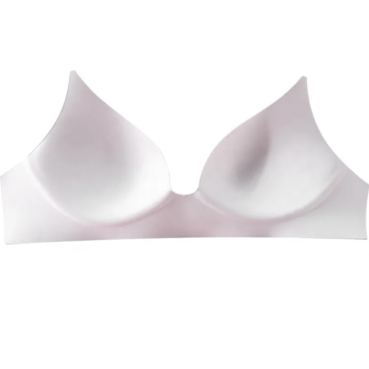 JHL738 JINHONG JHL738 Factory Hot Sales Sponge Thin Bra Pad One Piece Cup Swimwear Bra Cup Lifting and Shaping Pad Bra Cup
