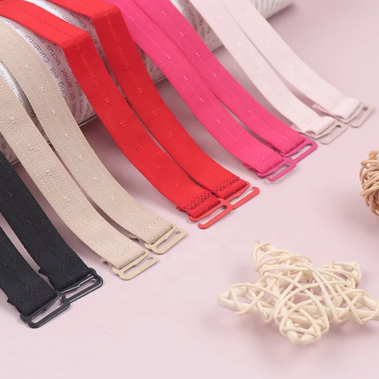YGQ03 Cotton Spandex Sexy Bra Strap with Breast Lift Multi-color Rectangular Sport Underwear Accessories